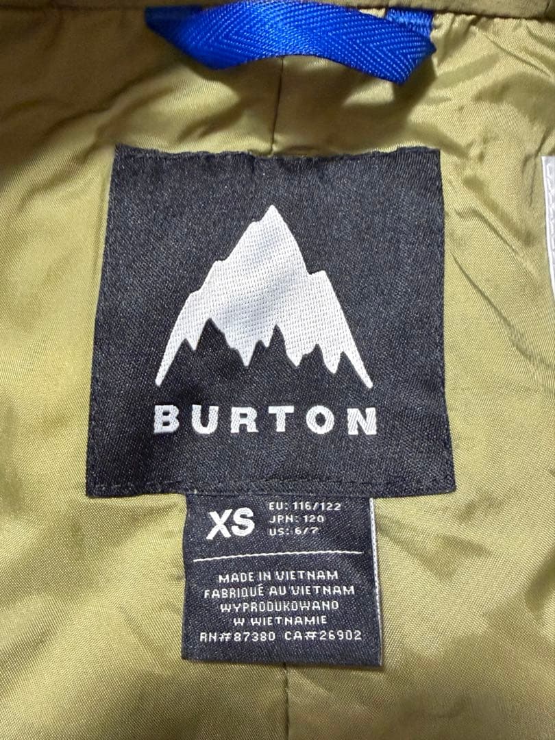 BURTON 子ども用スノーボードウエア パンツ120cm