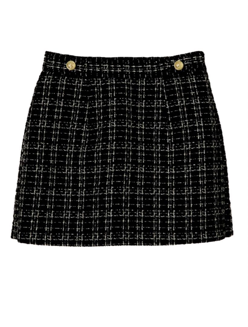 パンツ herlipto Verlet Tweed Mini Skort