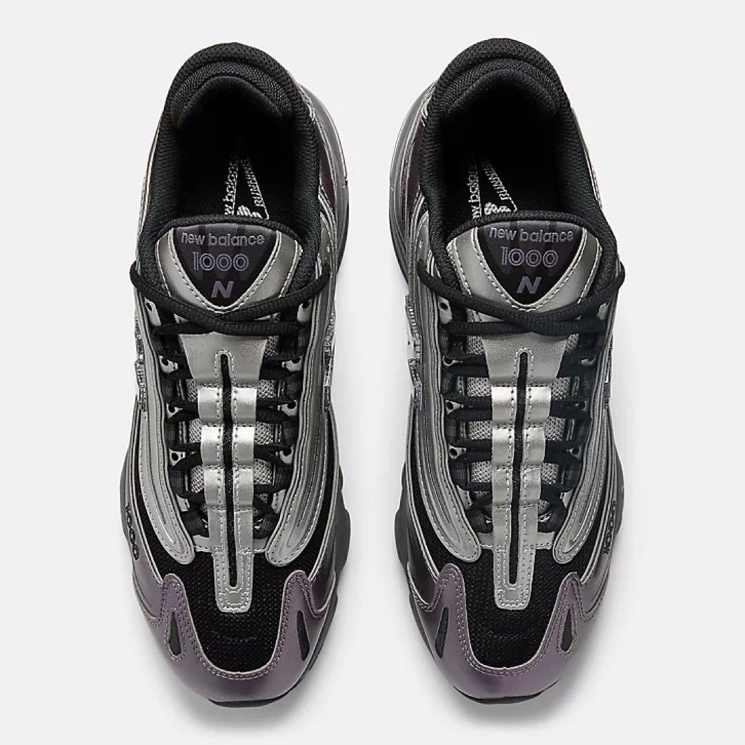 k*様 New Balance 1000 ブラック/シルバー スニーカー