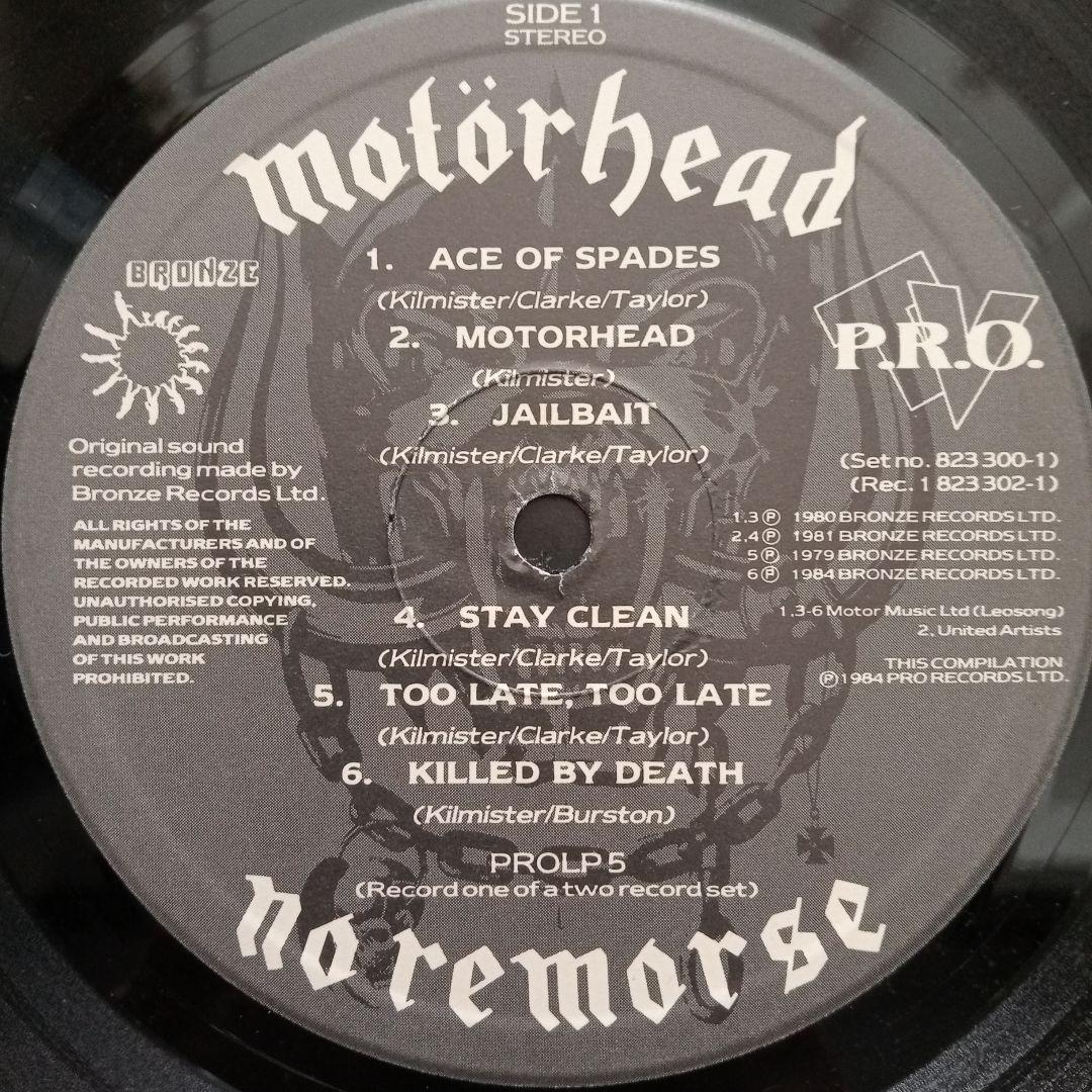 【Leather Sleeve】 Motörhead / No Remorse