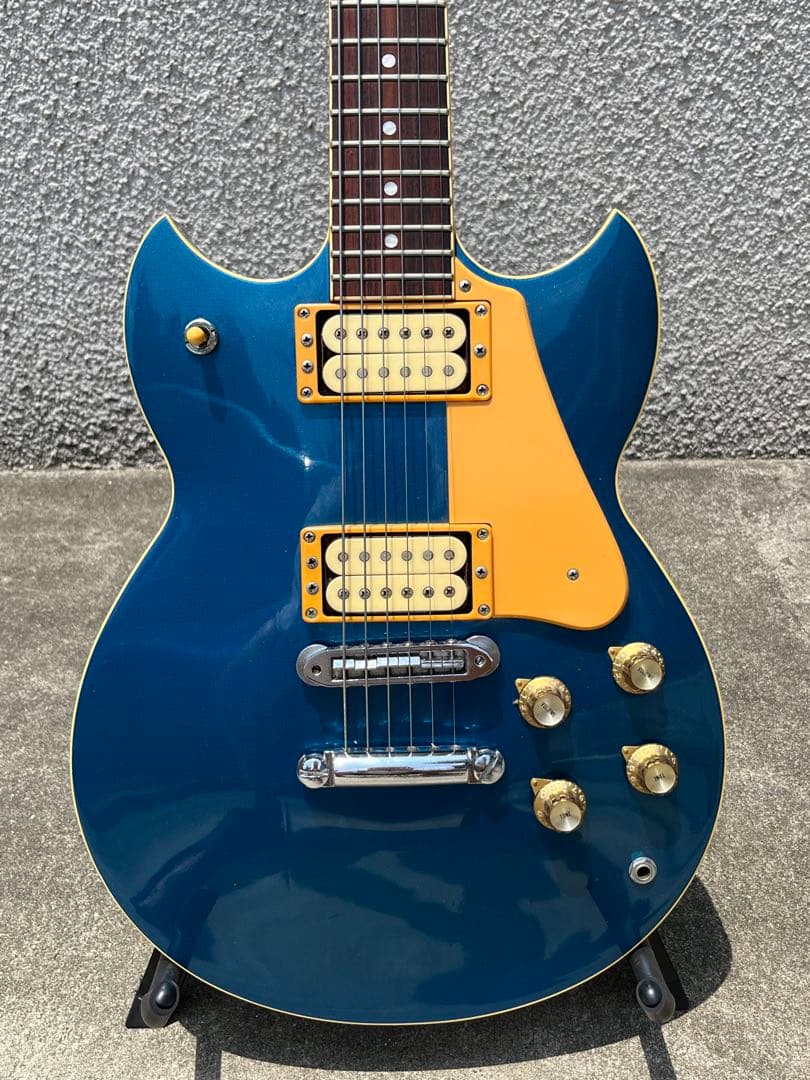 ビ*マ様 YAMAHA SG 800 ヤマハ ギター メタリックブルー 手渡し可