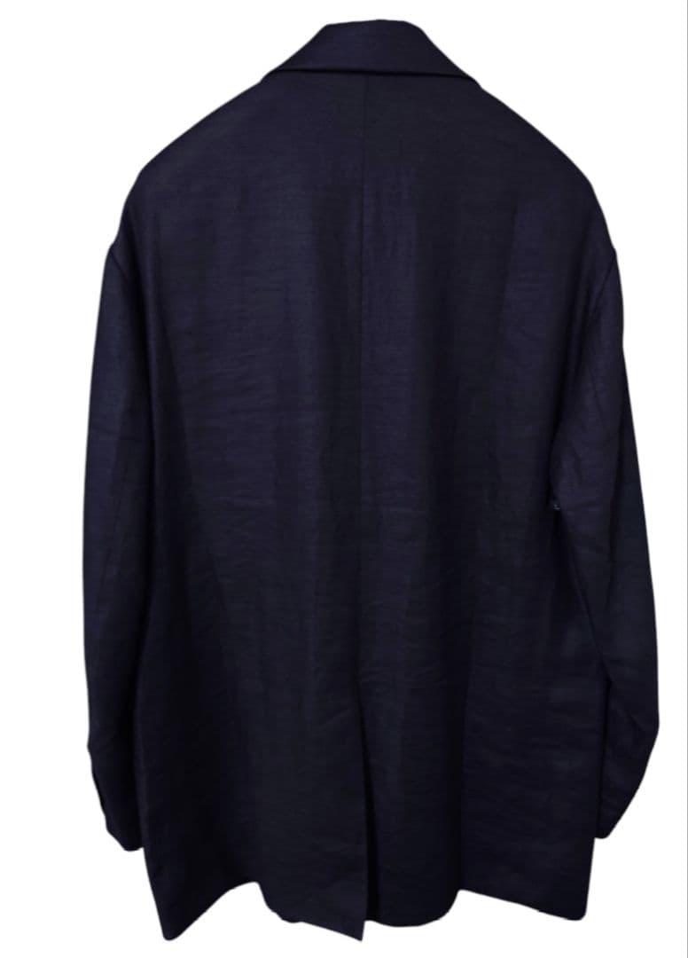 t*o様 LINEN WOOL SINGLE BREASTED LONG JAC