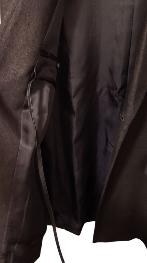 t*o様 LINEN WOOL SINGLE BREASTED LONG JAC