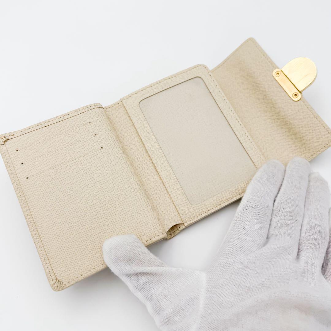 美品 LOUIS VUITTON ダミエアズール ポルトフォイユ コアラ 正規品