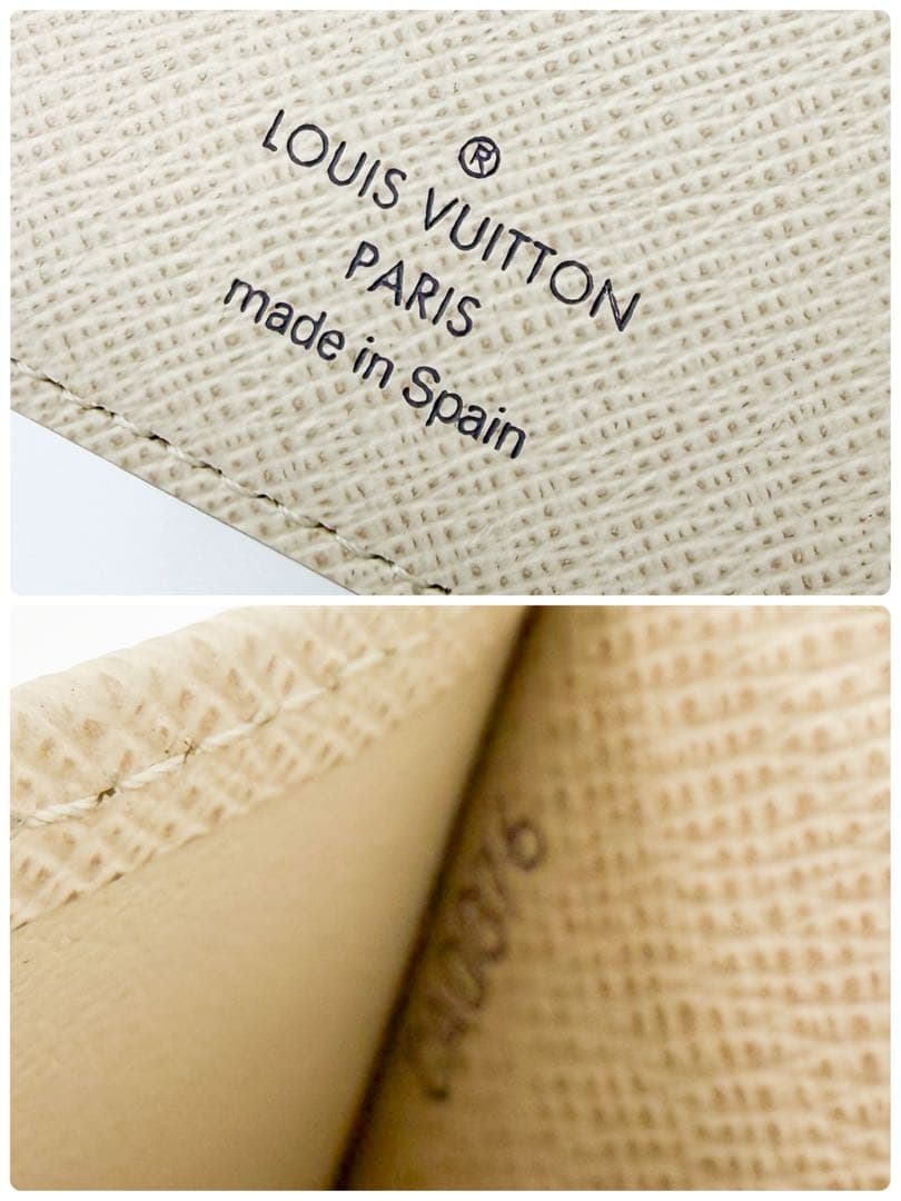 美品 LOUIS VUITTON ダミエアズール ポルトフォイユ コアラ 正規品