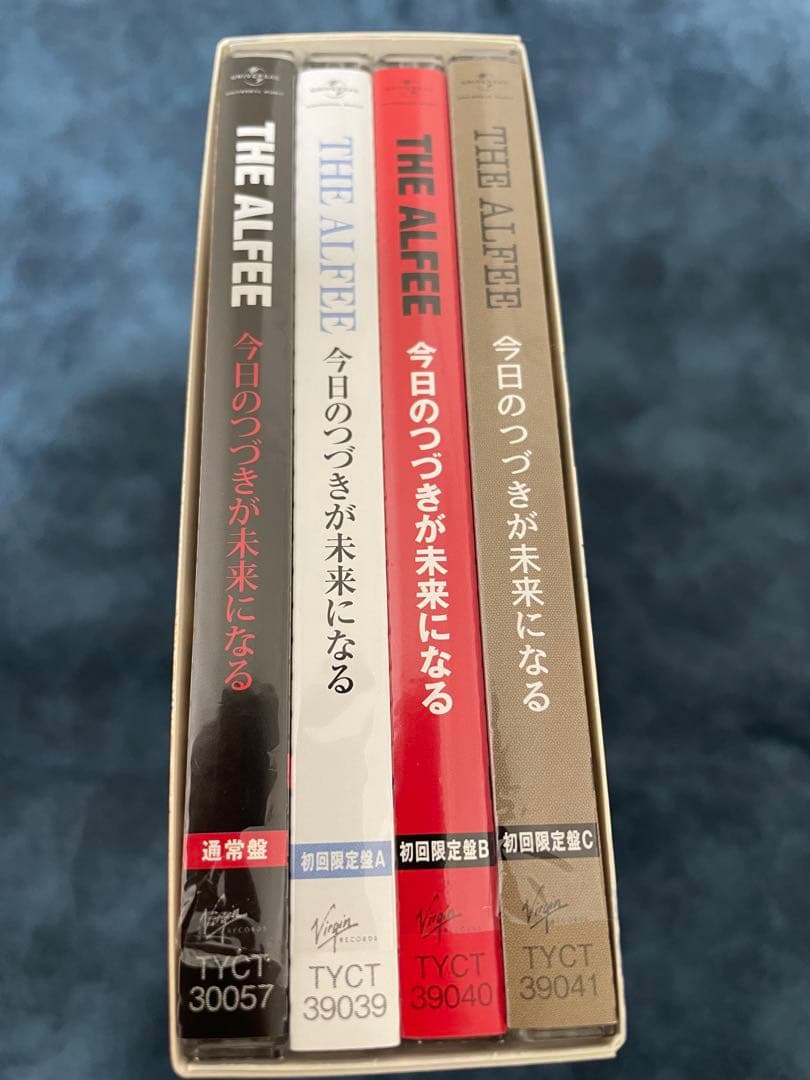 美品　THE ALFEE 今日のつづきが未来になる　初回限定版　4形態セット