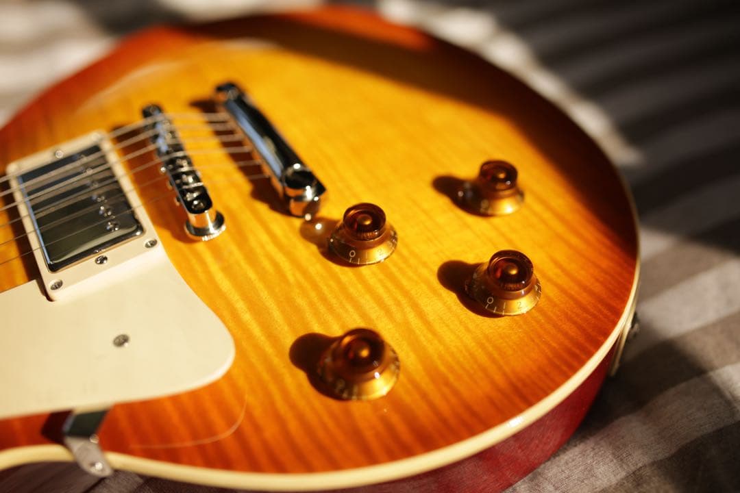 美品 TOKAI LS158F/L 左利き レスポールタイプ フレイムメイプル