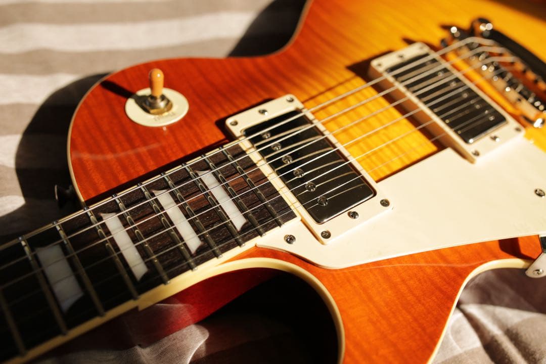 美品 TOKAI LS158F/L 左利き レスポールタイプ フレイムメイプル