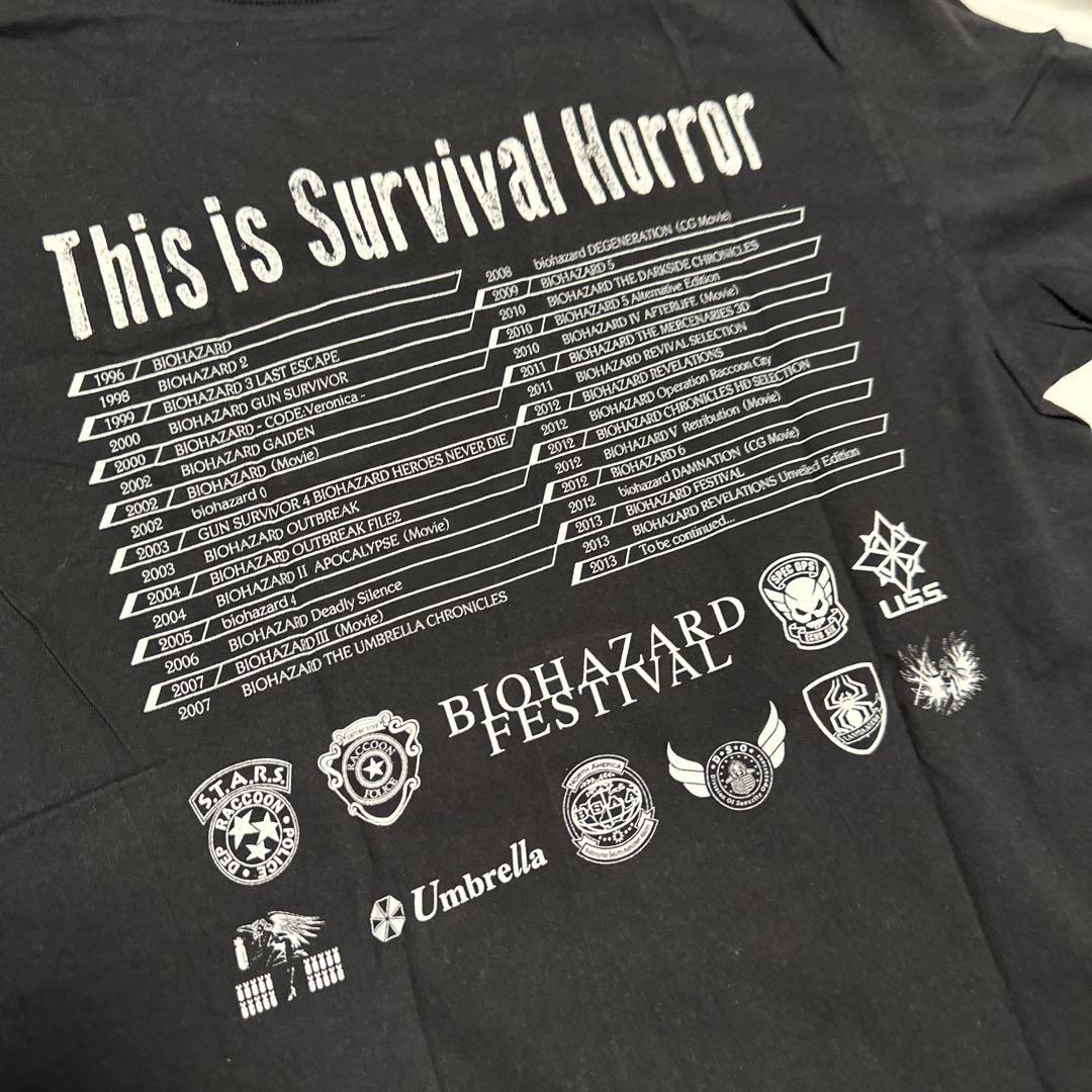 デッド　バイオハザード フェスティバル　 Tシャツ サイズL CAPCOM 希少
