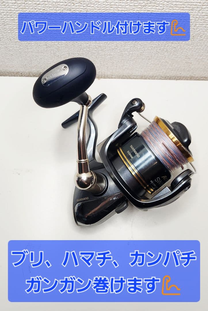超美品　SHIMANO　ACERATION SW6000HG 8000番セット