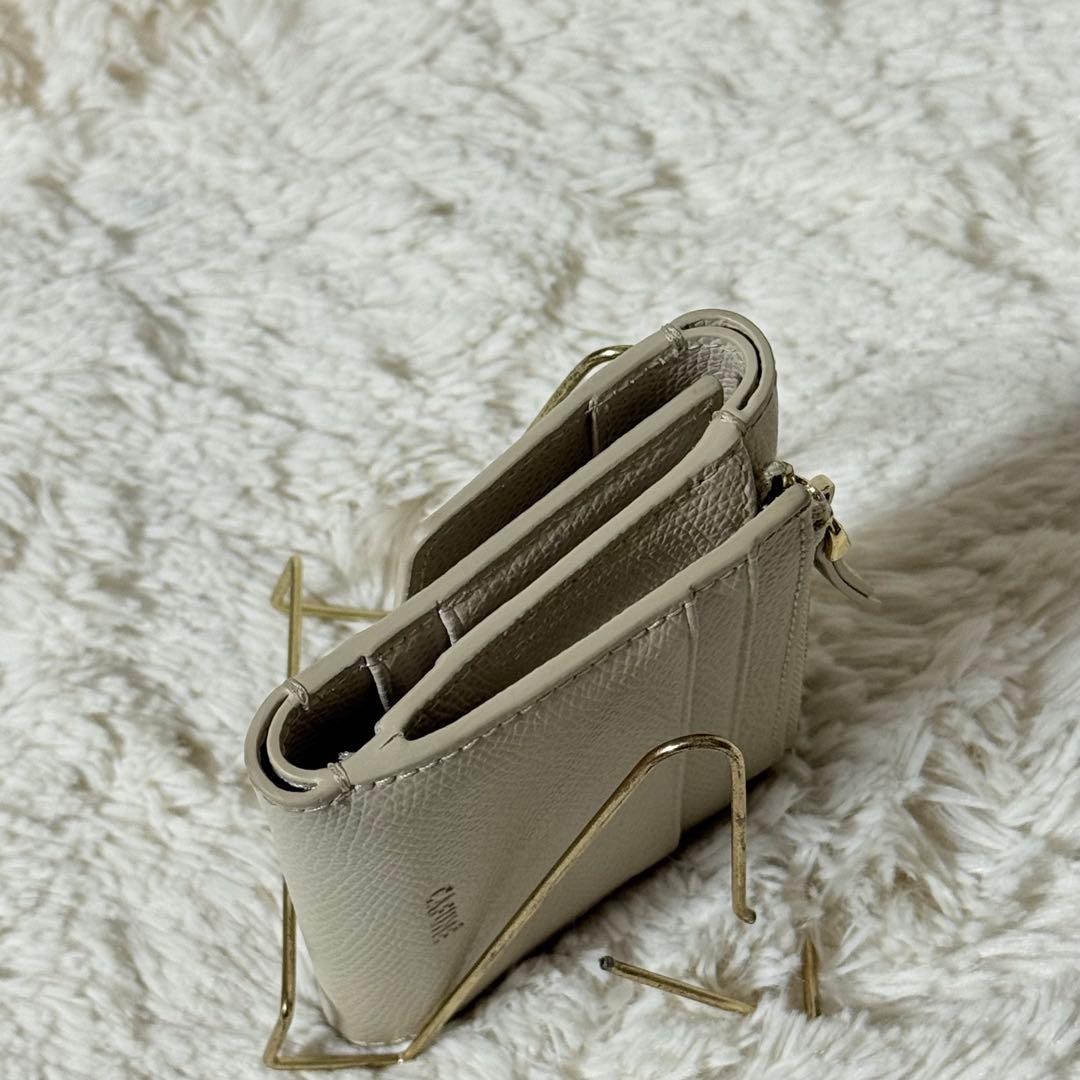 新品未使用✨　CAFUNE カフネ　ダブルCウォレット　三つ折り財布