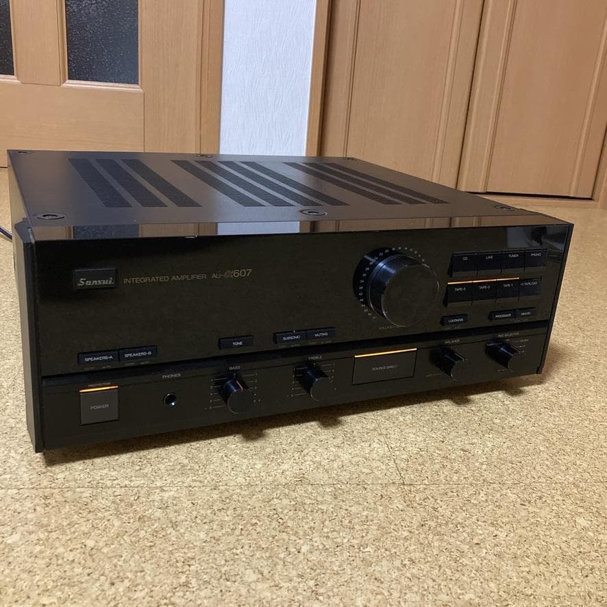 【音出し確認済み】SANSUI AU-α607 プリメインアンプ サンスイ
