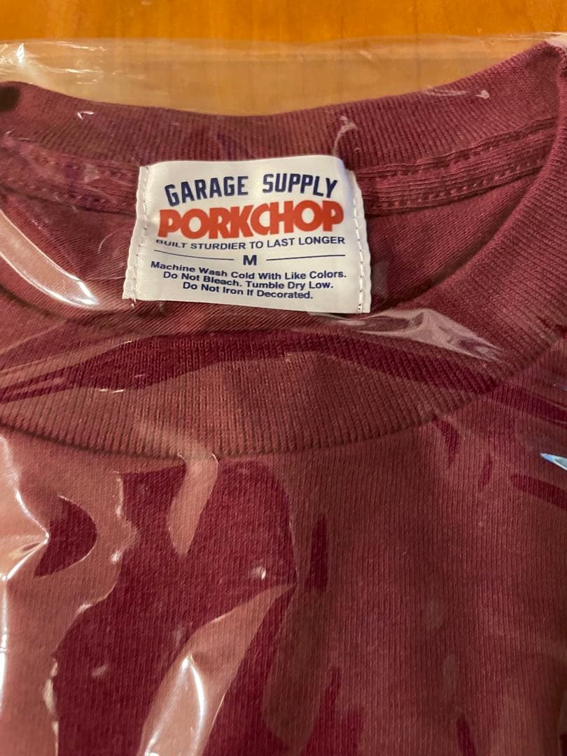 キムタク着　私物　ポークチョップガレージサプライ　PORK FRONT TEE