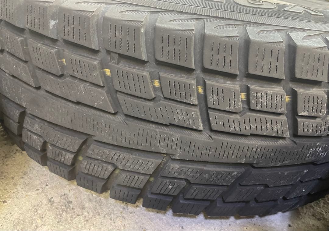 近隣格安配送❗️直接引取可 jeep純正ホイール 4本 スタッドレスタイヤ付