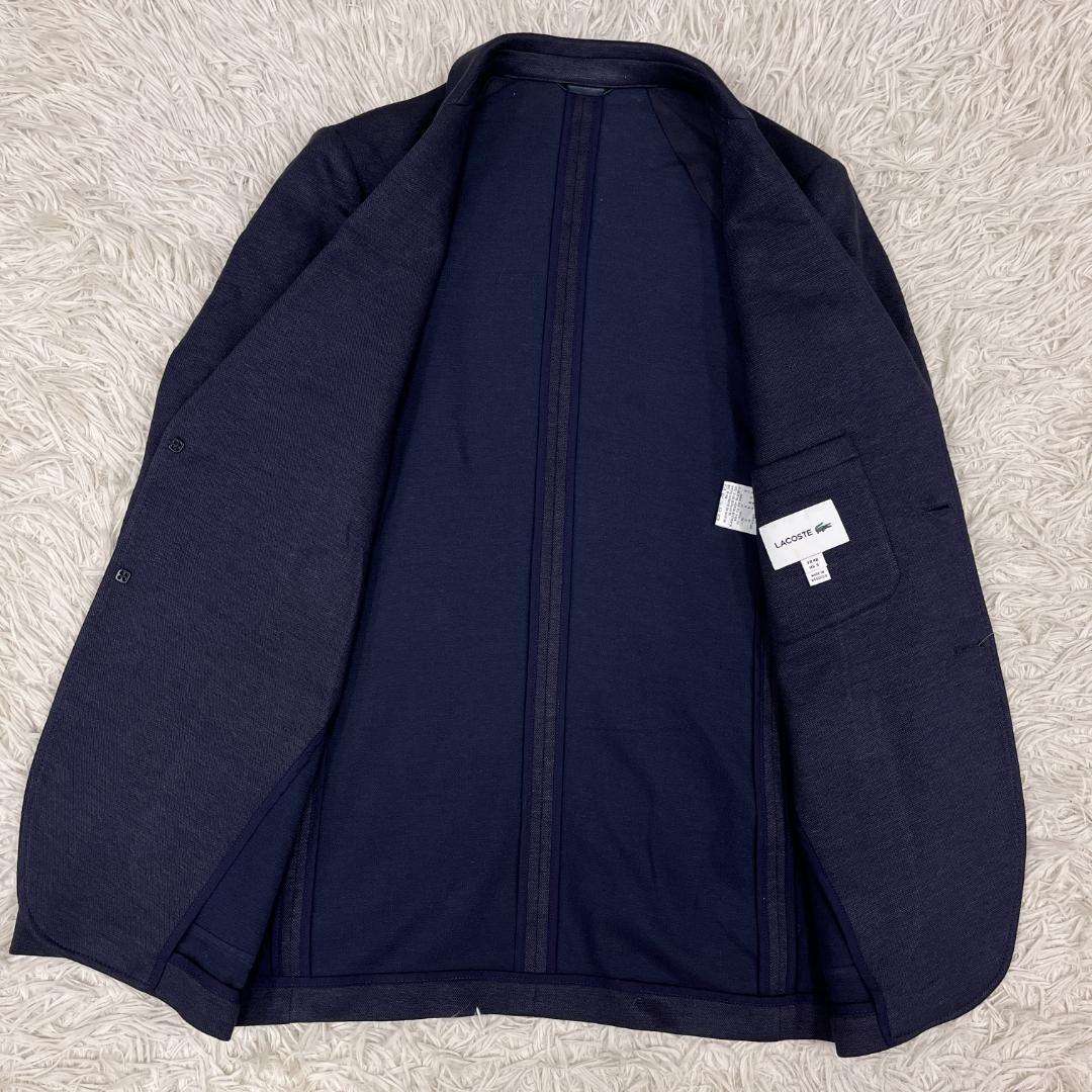 【新品】LACOSTE ラコステ ネイビージャケット メンズM相当 FR48