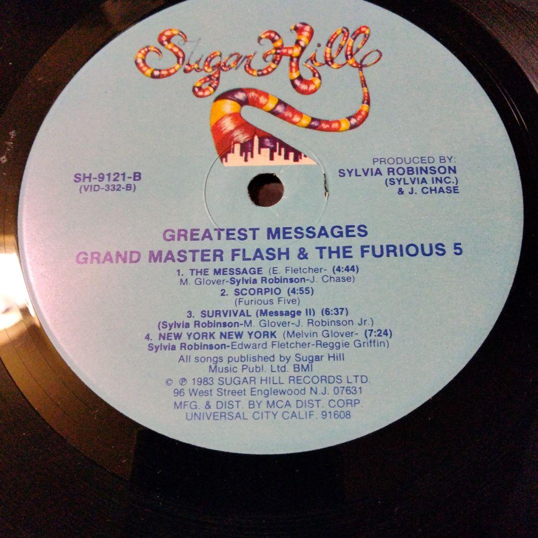 洋楽 Grandmaster Flash and The Furious Five: