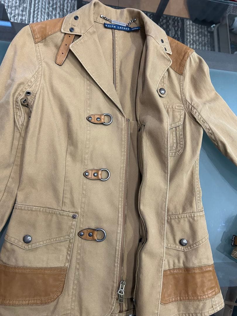 Ralph Lauren ベージュ ミリタリージャケット