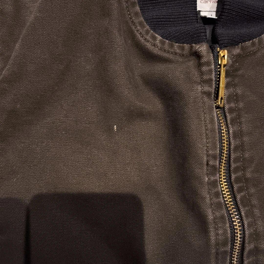 Carhartt ダークブラウン ベスト Lサイズ　dkb