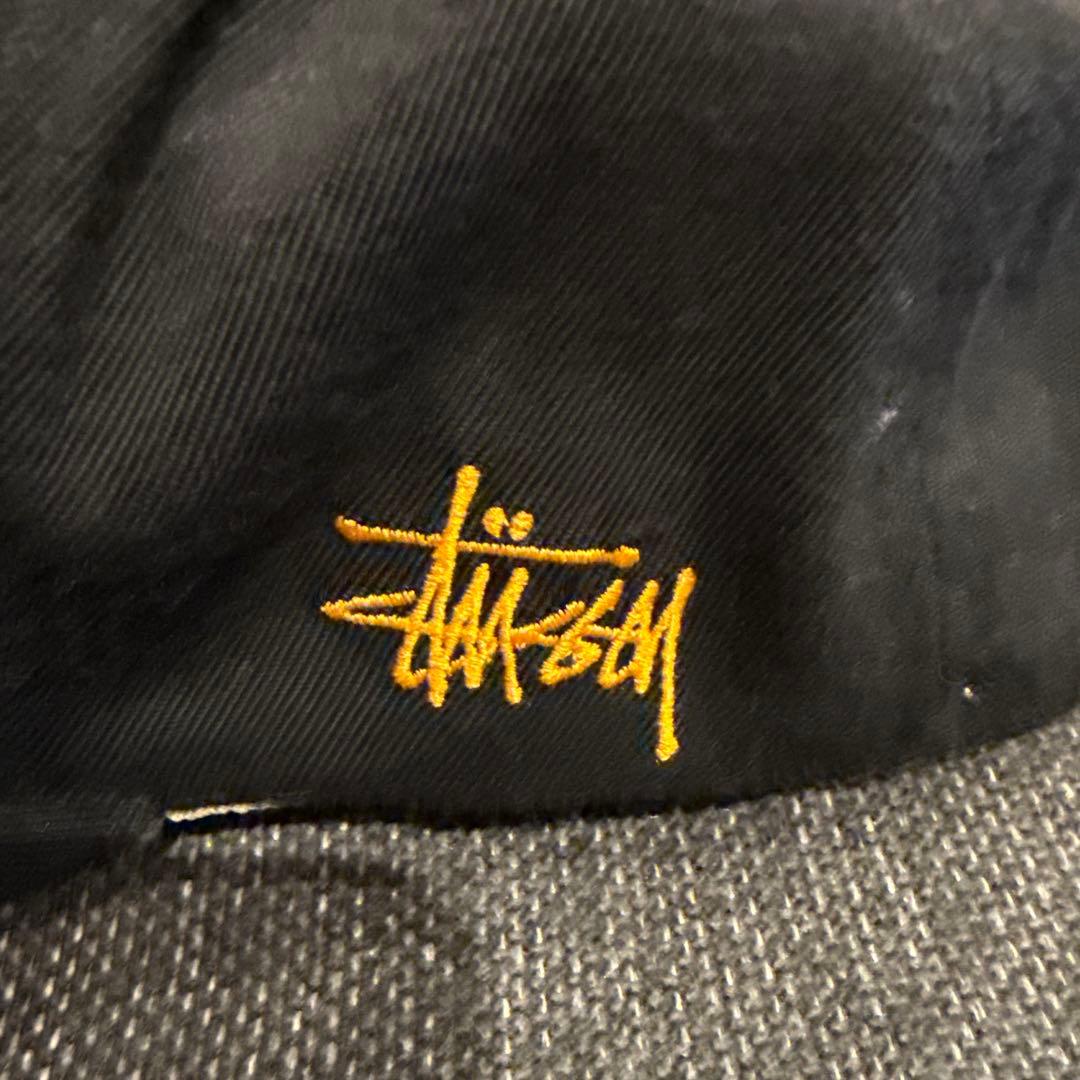 市場無old stussy キャップ　紺タグ　90's L-XL 頭囲58cm