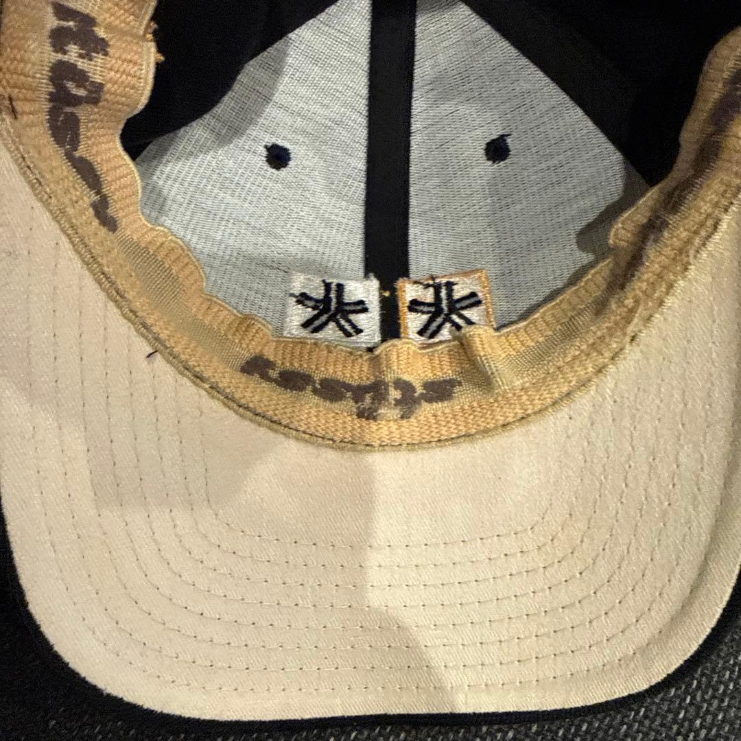 市場無old stussy キャップ　紺タグ　90's L-XL 頭囲58cm