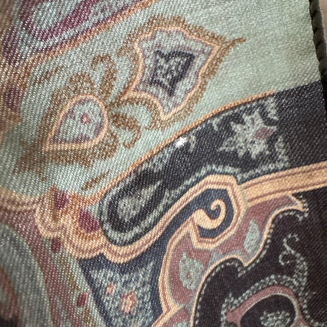 ETRO ペイズリー柄 大判ストール　ショール
