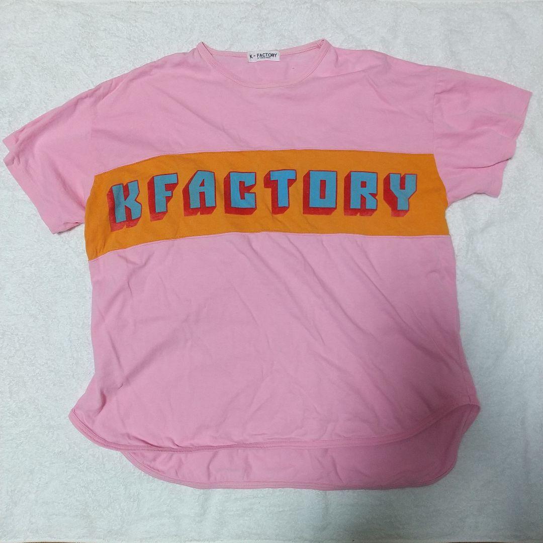 K-FACTORY イケダノブオ Tシャツ 80年代 ケーファクトリー ピンク