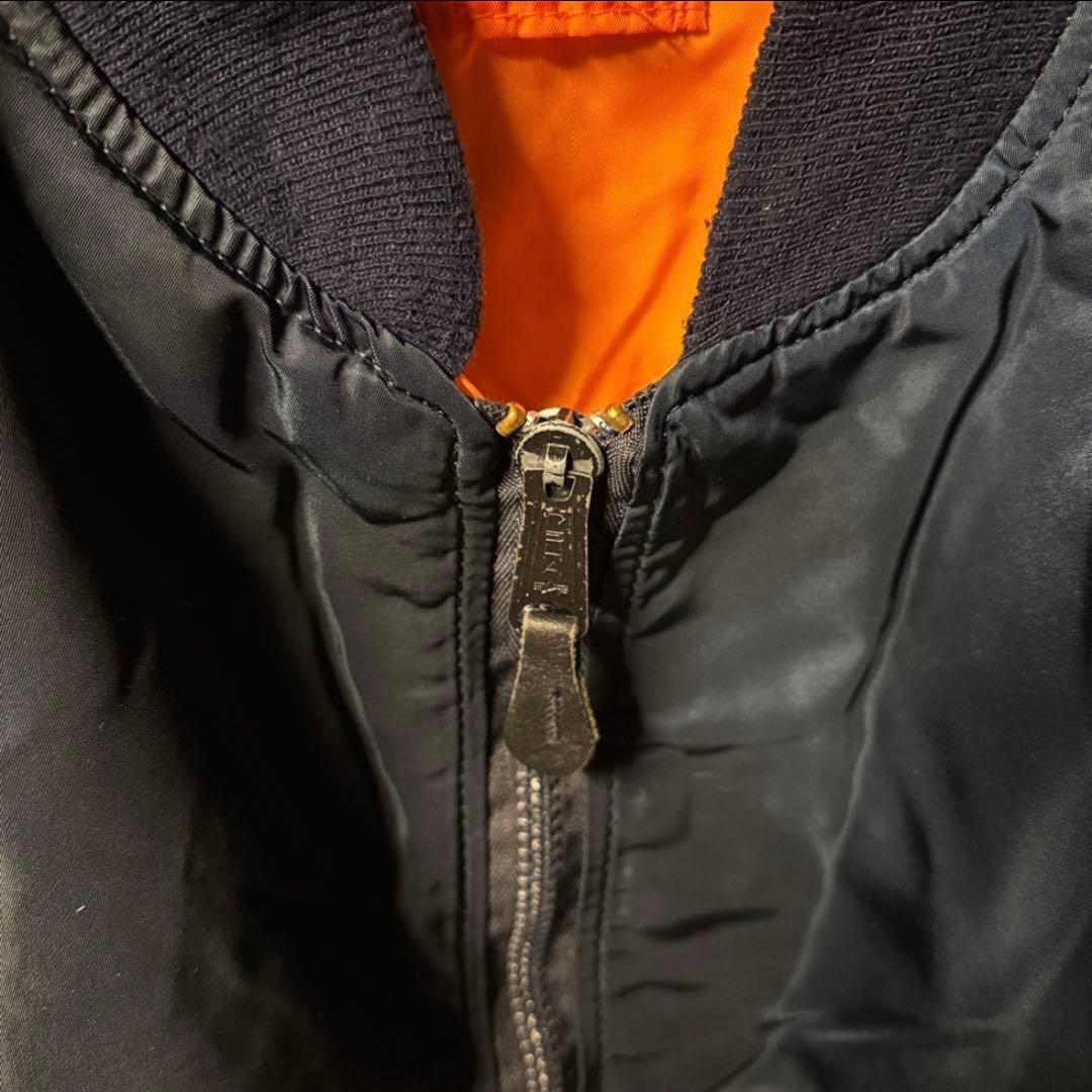 80s vintage USA製 ALPHA INDUSTRIES MA-1