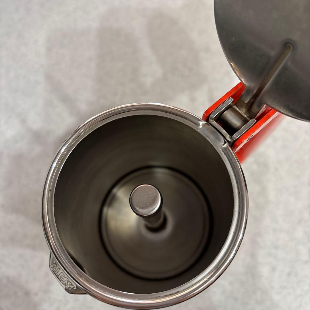 ALESSI 9090 RED エスプレッソメーカー6カップ用 記念モデル
