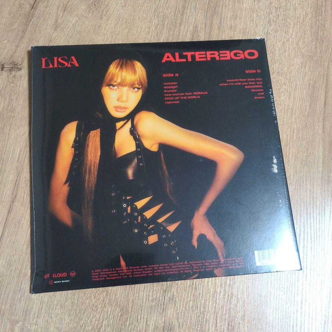 LISA（BLACKPINK）「Alter Ego」〈完全生産限定盤（LP）〉
