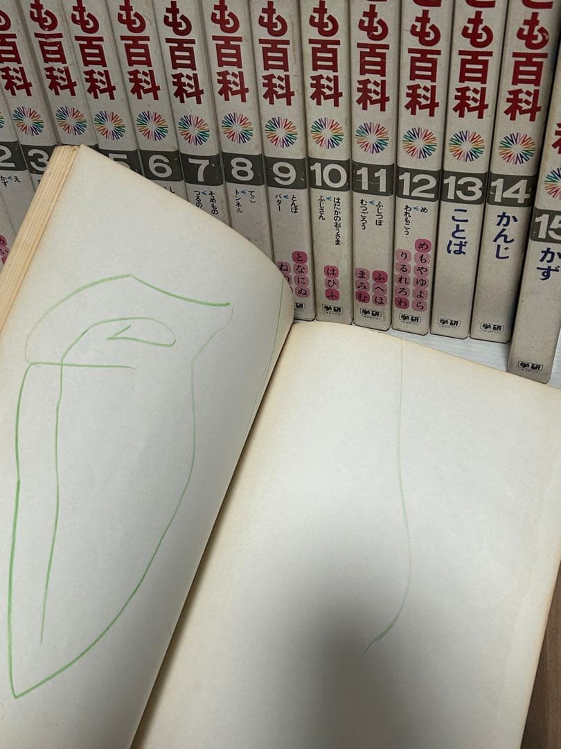 学研　学習こども百科 全17巻セット　昭和レトロ　さくいん　図鑑　百科