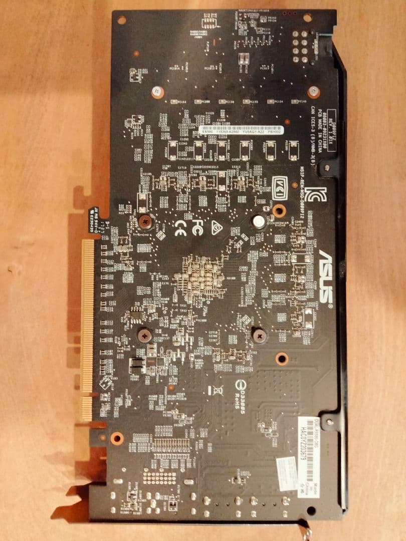 ASUS DUAL-RX580-O8G RX580 8GB 動作確認済