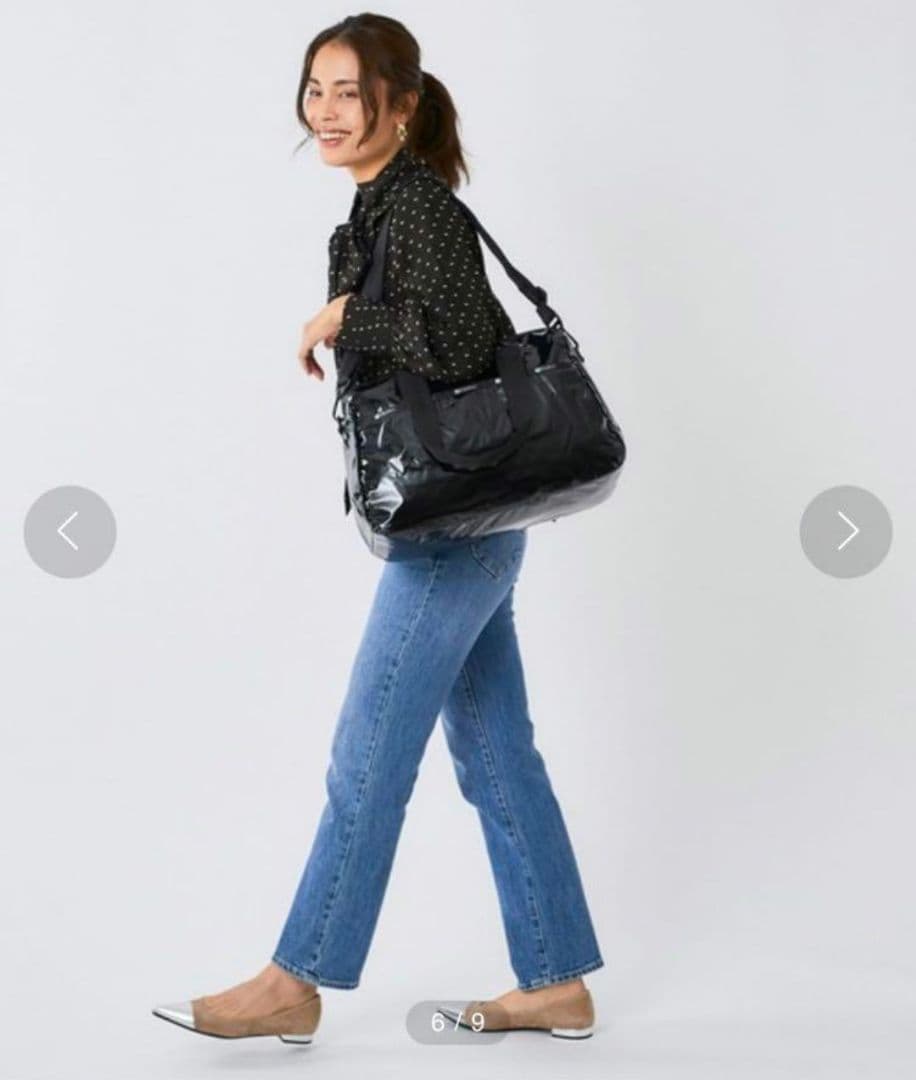 LeSportsac レスポートサック HARPER BAG 黒 2WAY
