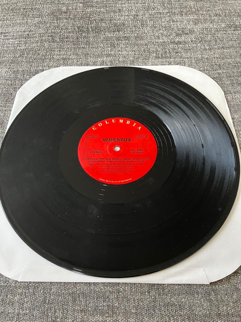 wheatus teenage dirtbag 12インチレコード