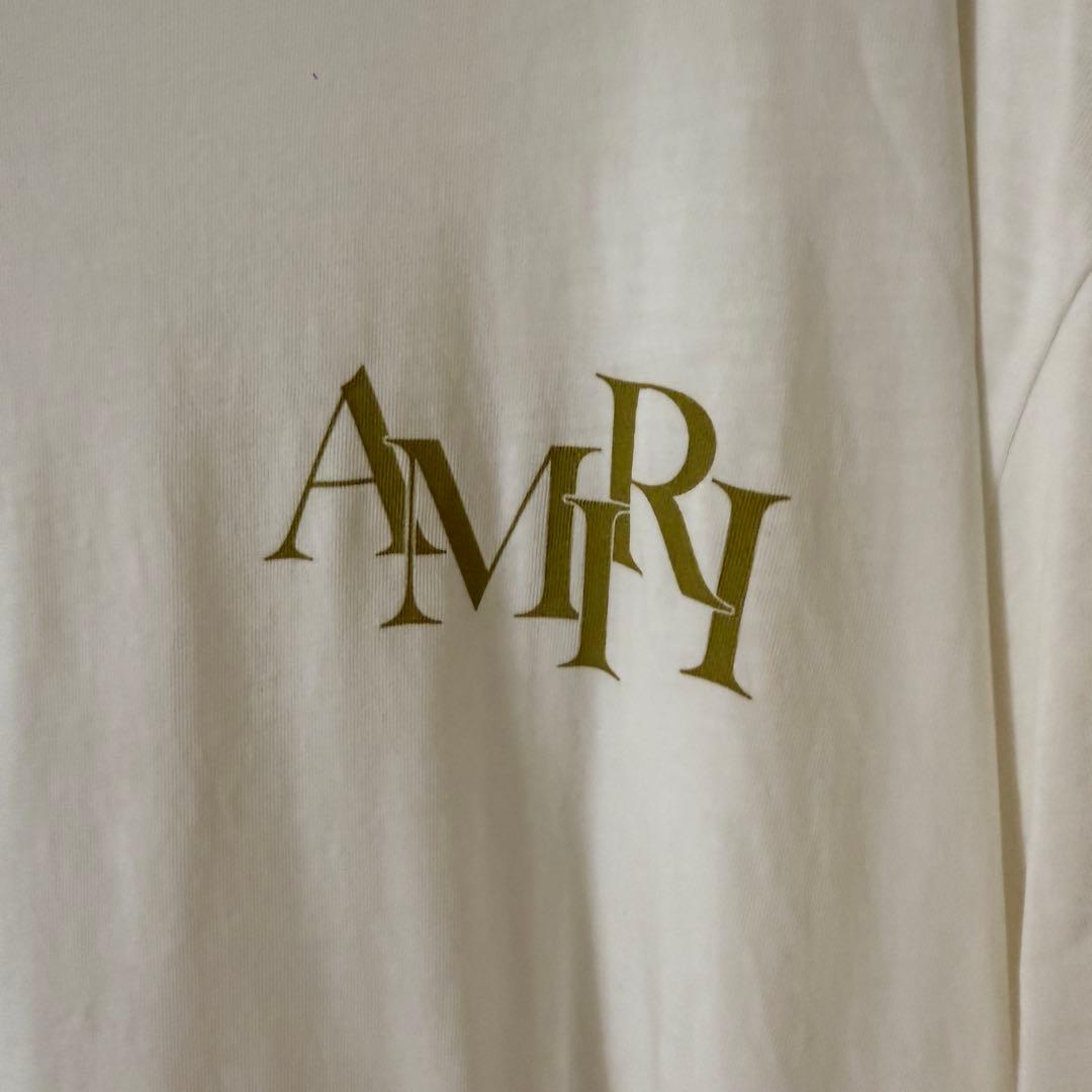 AMIRI シャンパン Tシャツ ホワイト メンズ レディース