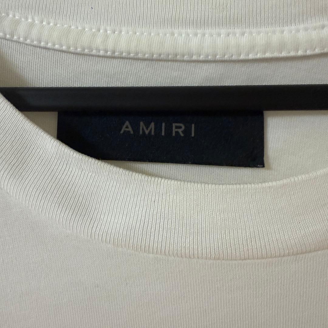 AMIRI シャンパン Tシャツ ホワイト メンズ レディース