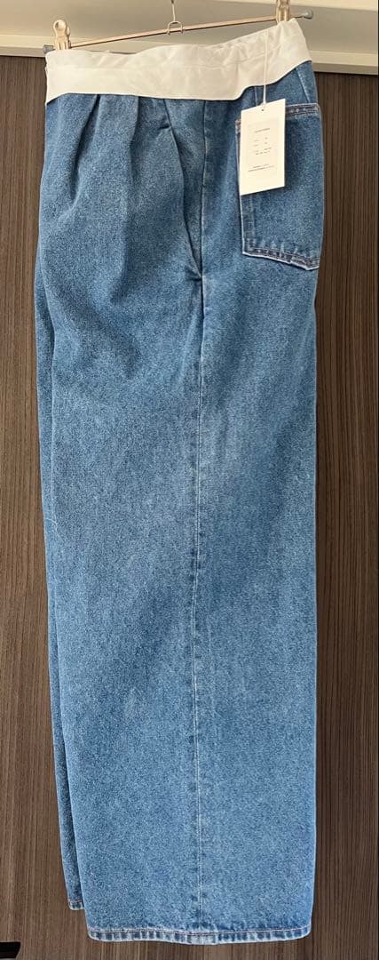 chieko+ marvelt denim pants​ sky デニム　36
