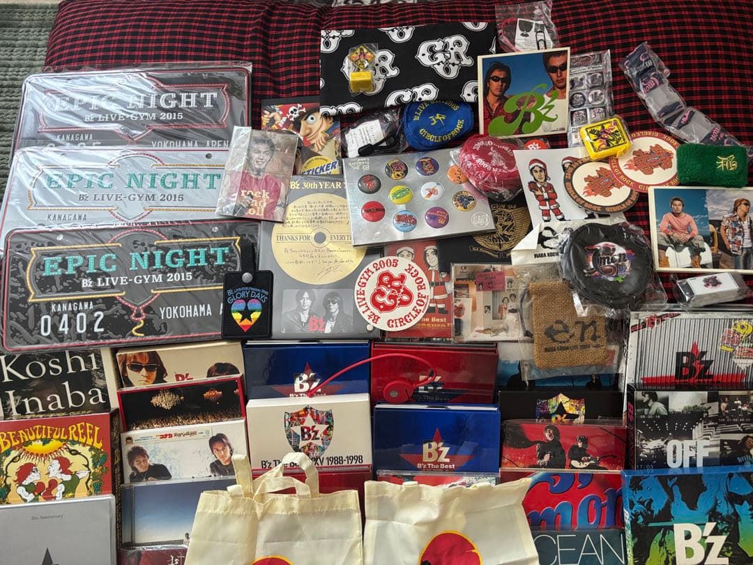 B’z CD・グッズまとめ売り