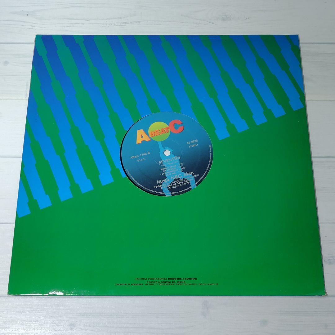 Mega NRG Man / SEVENTIES 12インチ ユーロビート