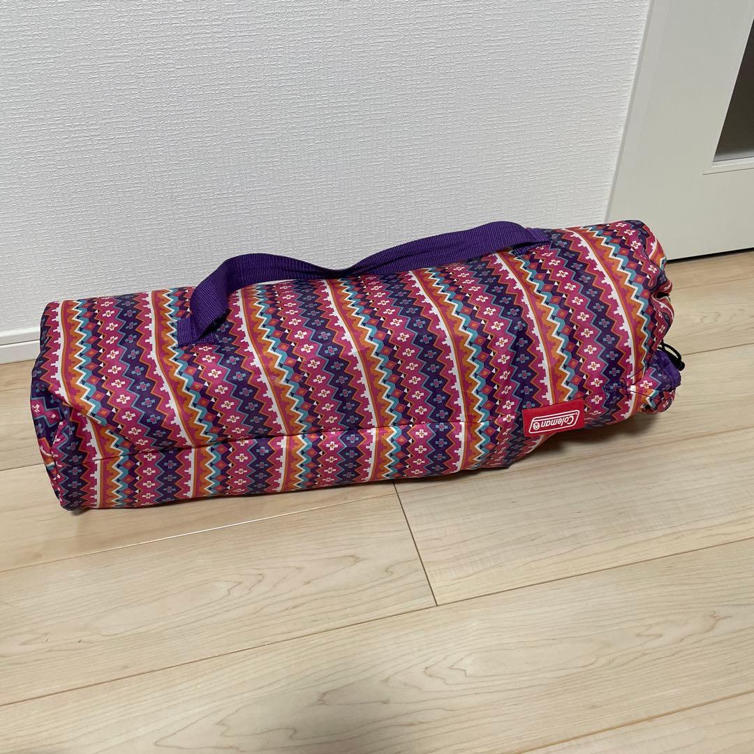 Coleman 折りたたみチェアセット　 フェスウェーブピンク　中古品