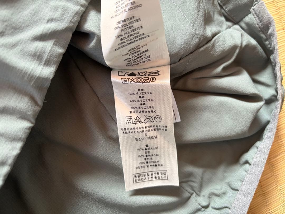 patagonia ナノエアジャケット ケイブグレー 19年製