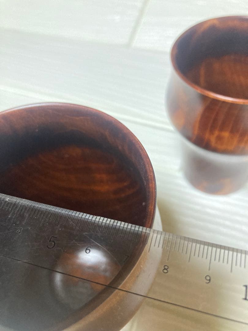 【新品未使用】栃の木やわらかカップ 2個セット