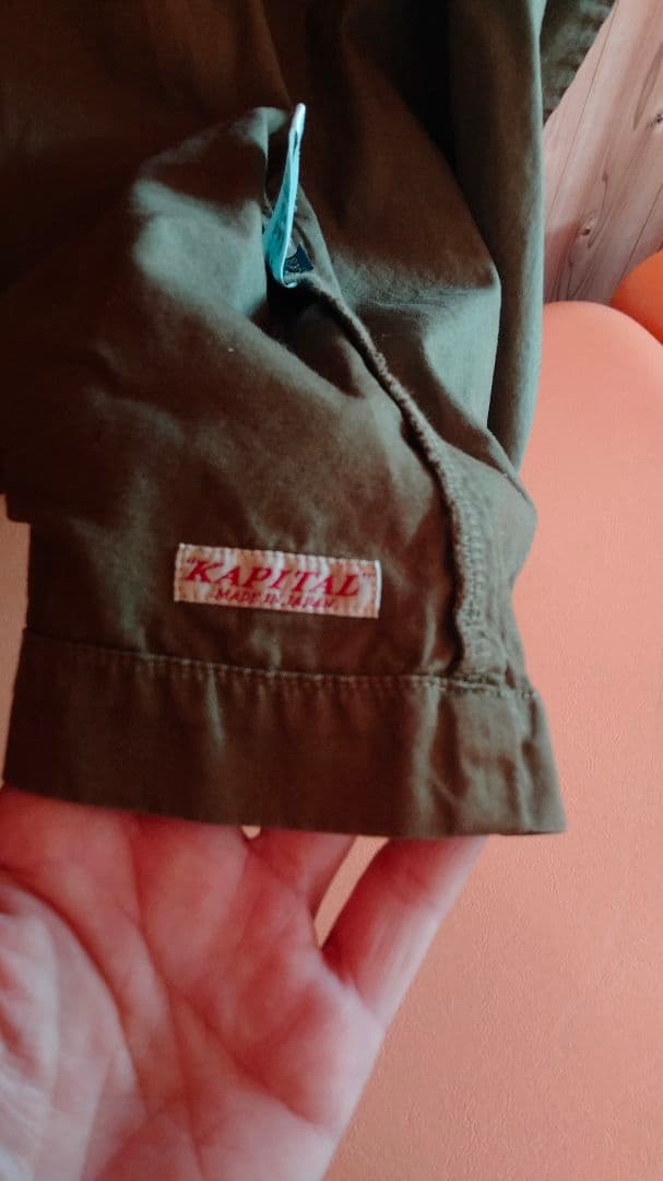 KAPITAL ロングコート オリーブ