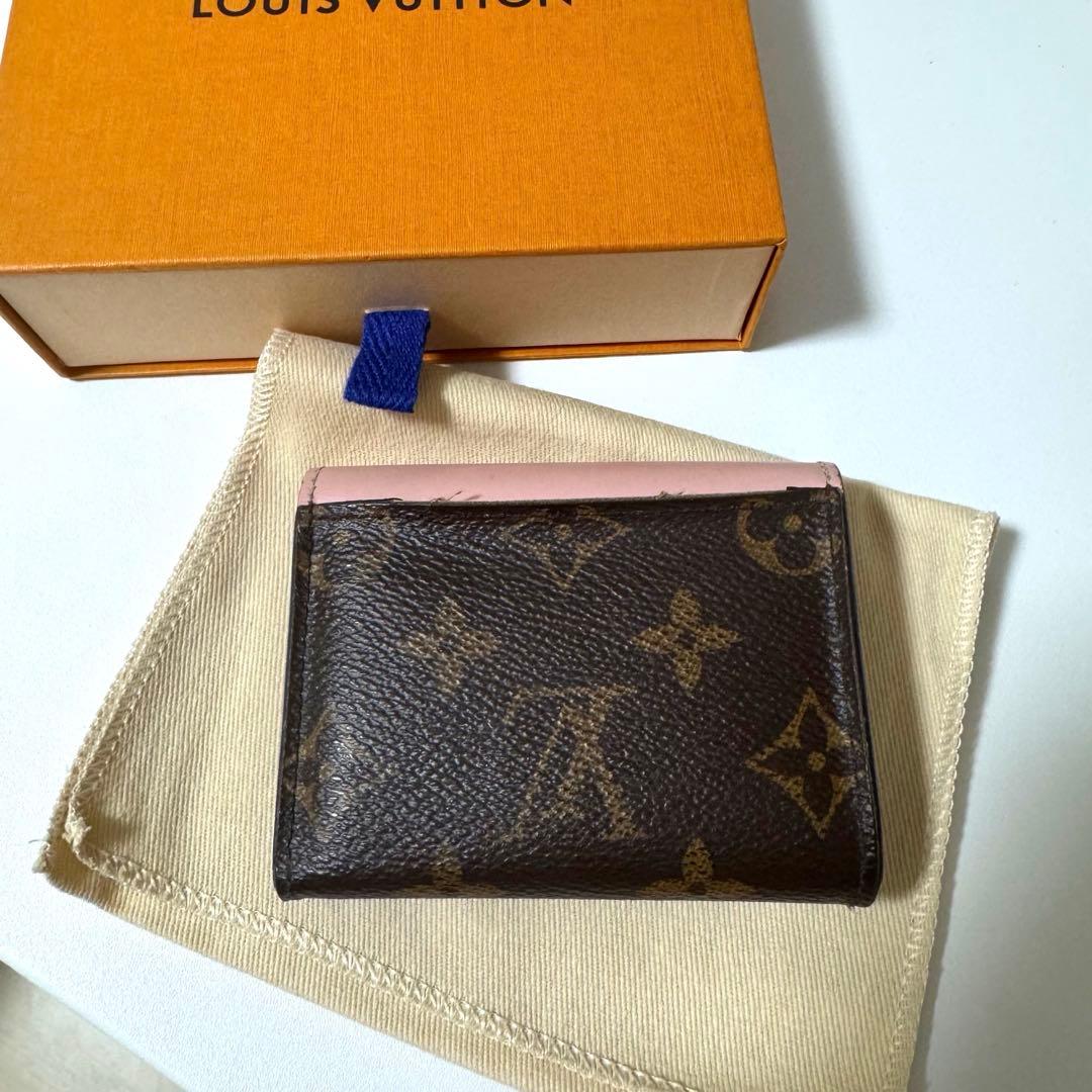 【美品】LOUISVITTON ルイヴィトン M62933 ポルトフォイユ・ゾエ