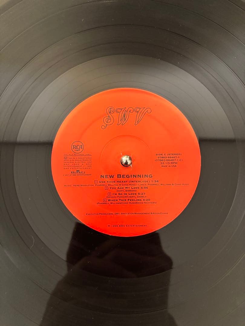 SWV NEW BEGINNING レコード USオリジナル 2LP