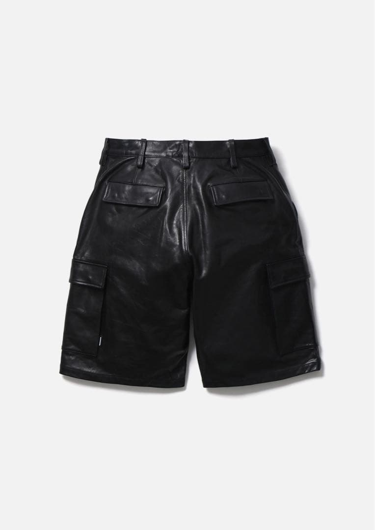 NEIGHBORHOODネイバーLEATHERレザーカーゴショーツwtaps