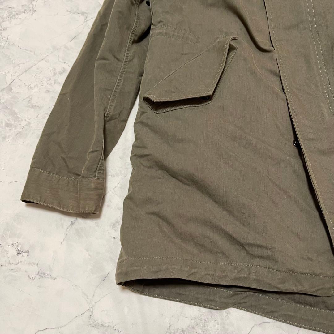 Fred Perry フレッドペリーF2277 モッズコート カーキー M