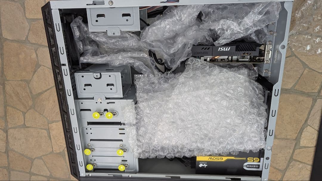 自作PC一式 ジャンク Ryzen5 3600 GTX1660SUPER