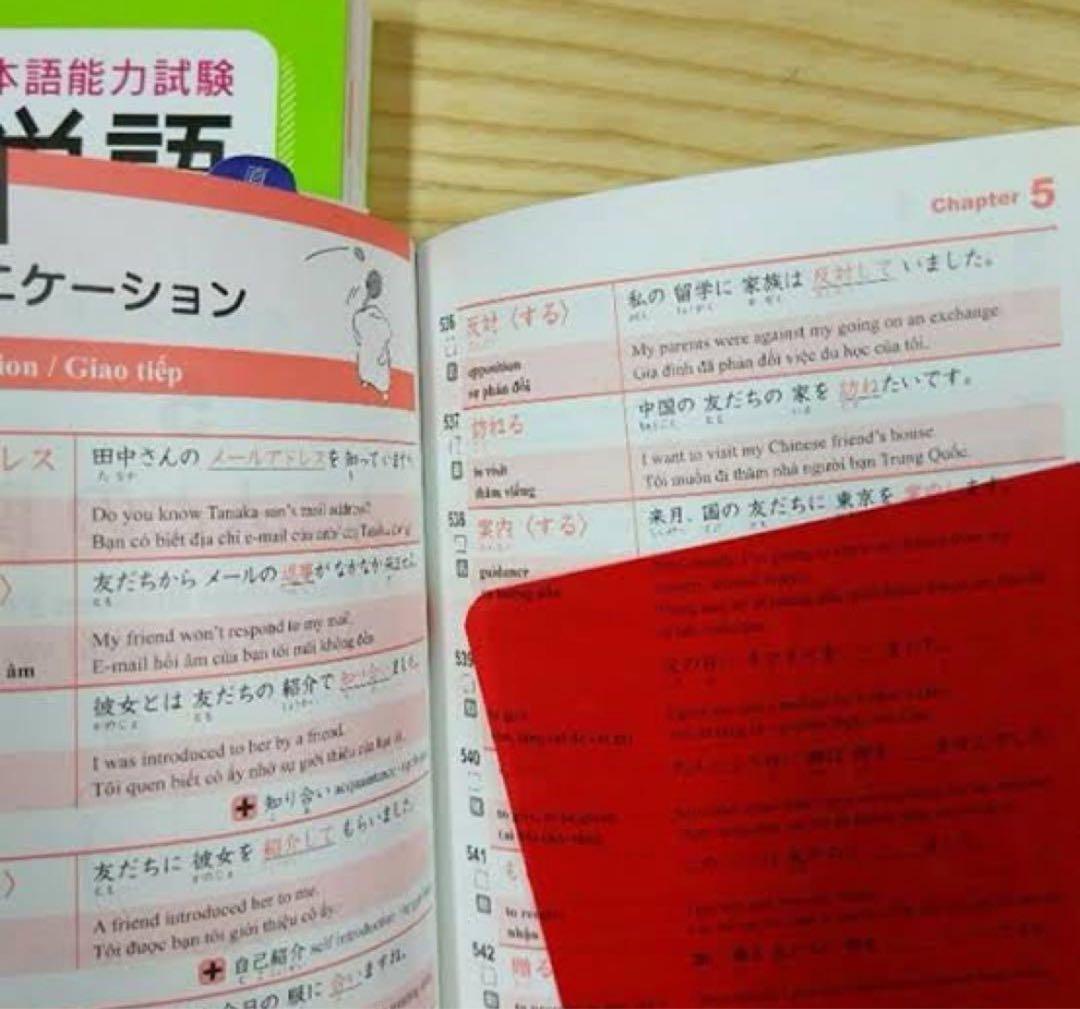 日本語能力試験 単語　5冊セット