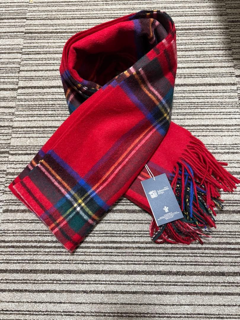 た*い様 JOHNSTONS OF ELGIN ジョンストンズ 大判カシミヤ ス