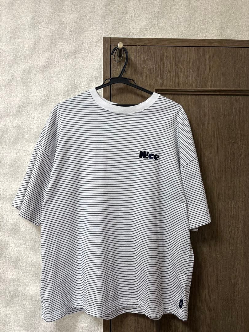 n!ceshop ttt msw n!ce tee ボーダー sizeL